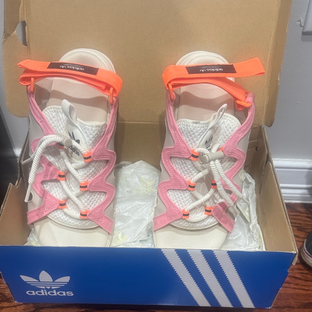 Adidas  - Pink and Orange Accents
